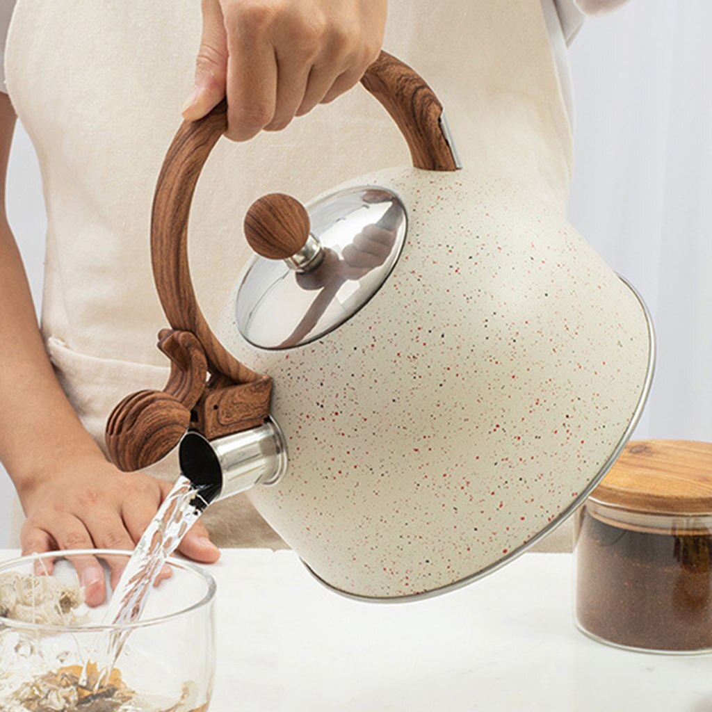 2.5L Stainless Steel Whistling Tea Kettle Tea Pot Food Grade Water Kettle