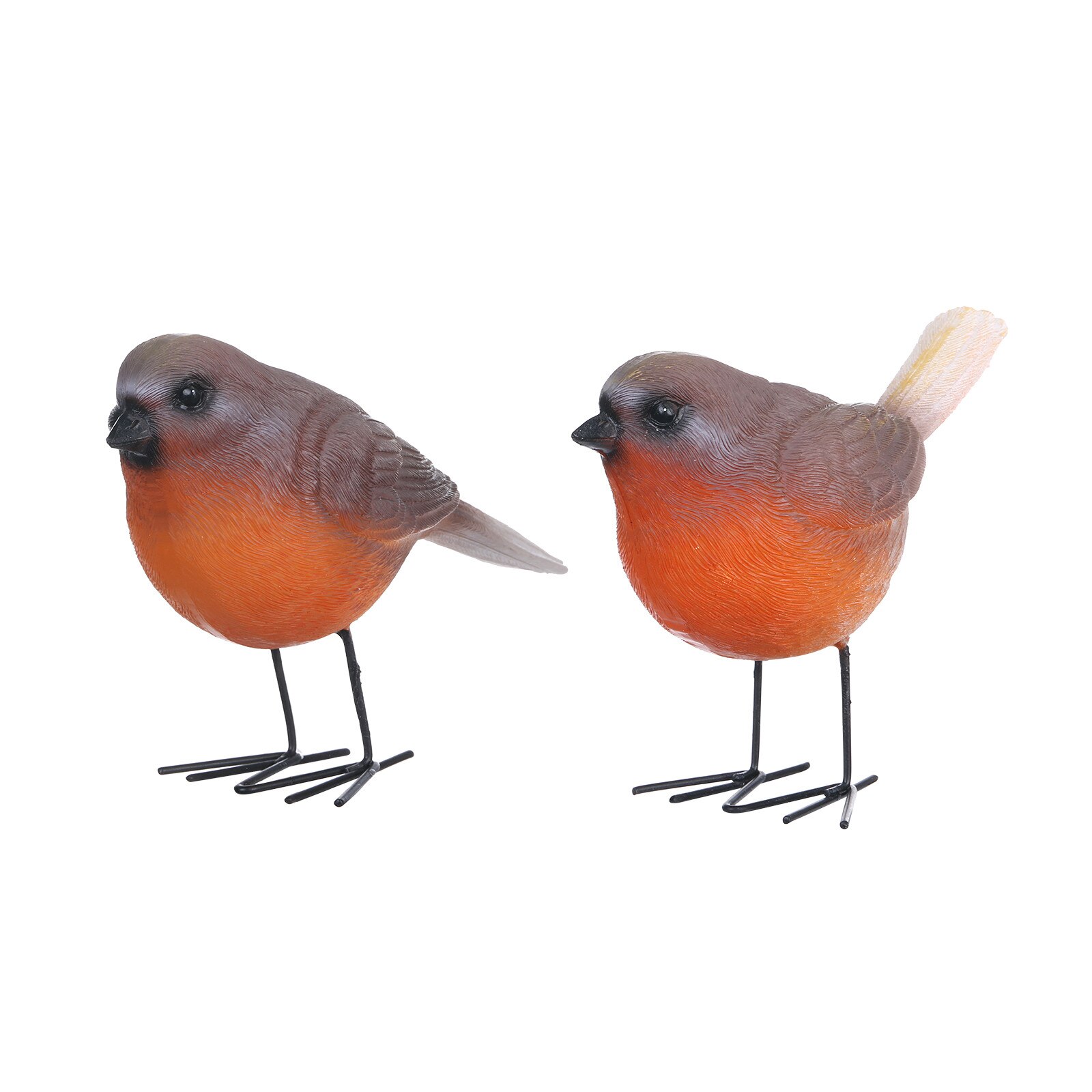 Lifelike Bird Statue Garden Sculpture Outdoors Ornament Home Decor Garden Bird Craft Statue Bird Resin Sculptures #Y10