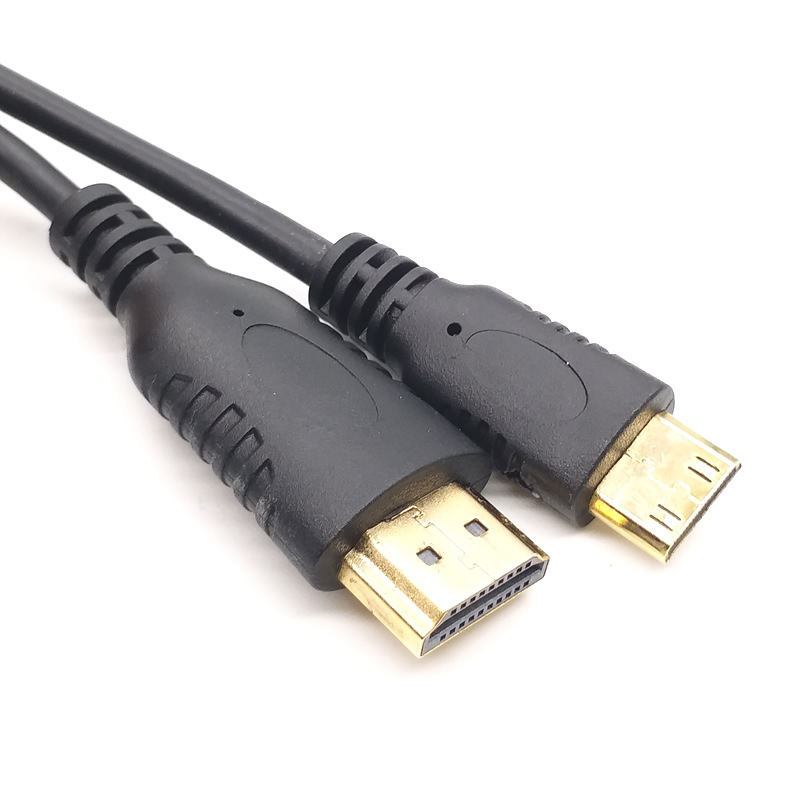 Mini HDMI a HDMI Cable de conexión HDTV estándar para cámara TV Adaptador HDMI 0,5 M 1 M 1,5 M 3 M