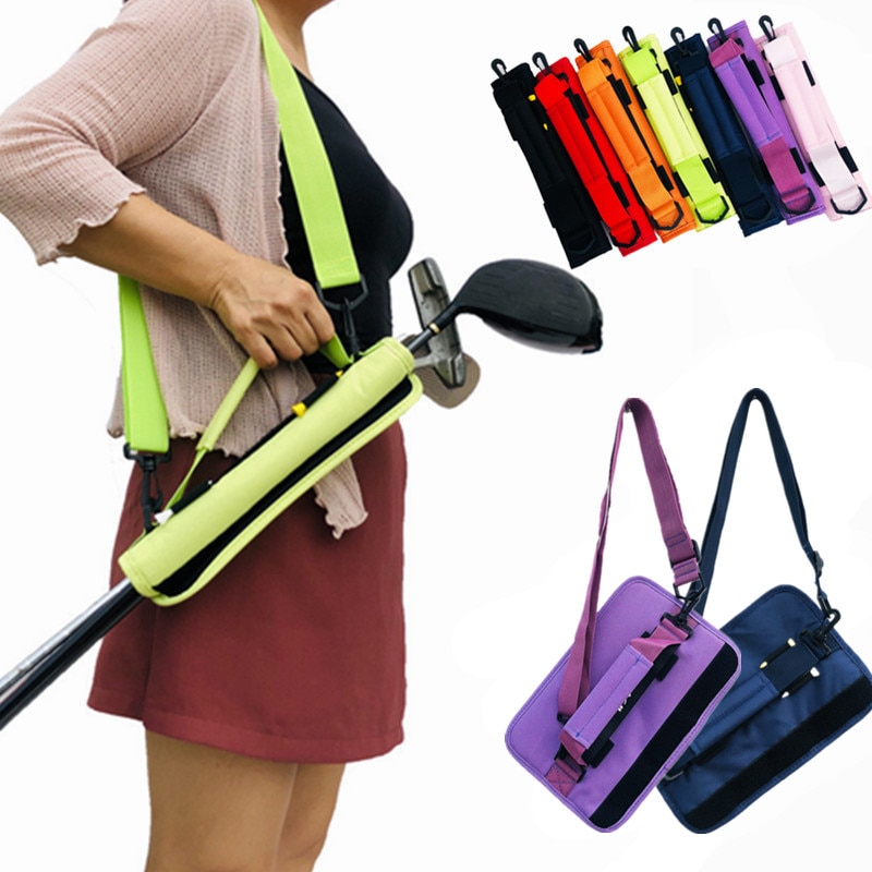 Sac de rangement pour Club de Golf, sac de transport léger, conteneur Durable pour bâton de Golf, accessoires de Sport