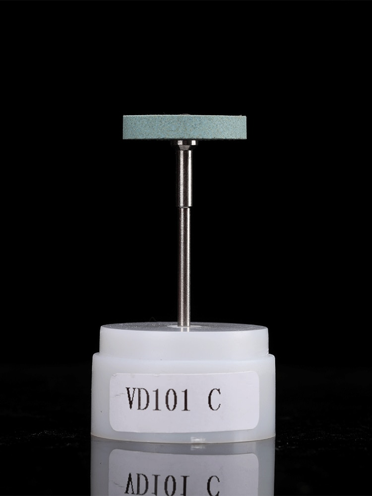 Dental Laboratory Diamond Rubber Polisher Removing Finishing Zirconia No Need Water Cooling Generate Little Heat