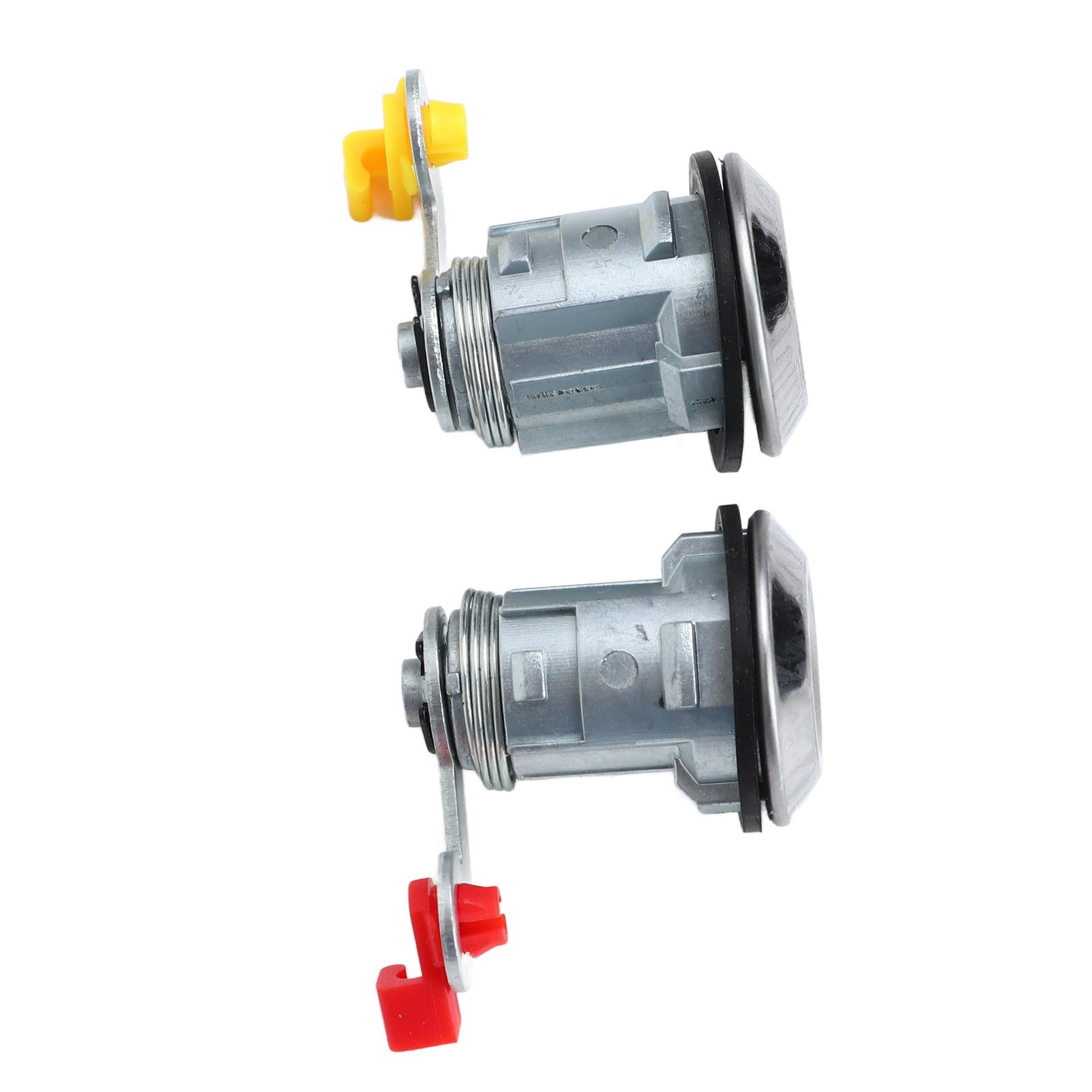 Door Lock Cylinder ABS Metal Alloy Car Door Lock Cylinder Easy Install Perfect Fit High Strength for vehicle