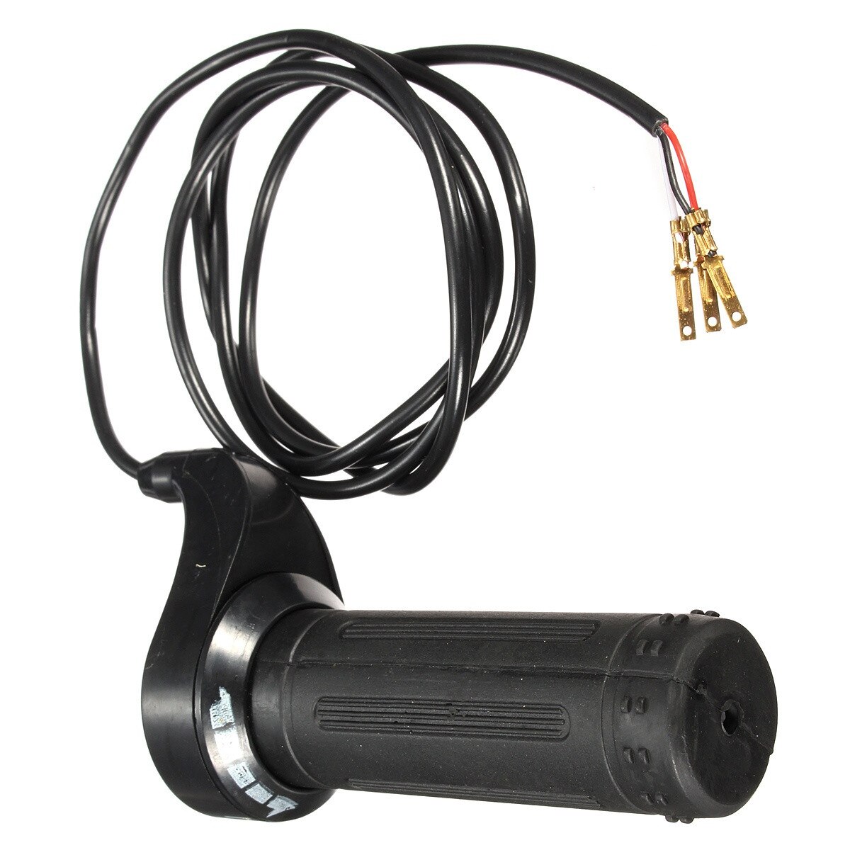 24V 36V 48V 3 Draad Zwart Twist Throttle Grip Universele Voor Electirc Scooter Fiets Fit 7/8" stuur