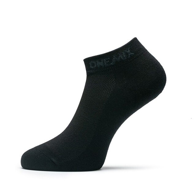 ONEMIX Men Women Sports Socks Running Quick Dry Socks Pure Cotton Socks Hiking Climbing Fitness Socks Sports Socks: black / Suitable 44-47