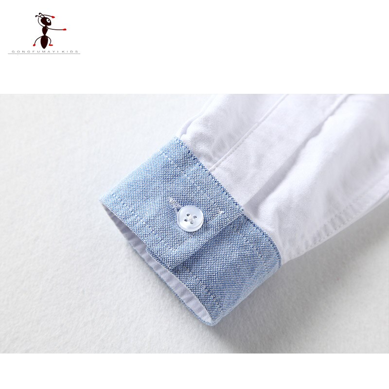 Chemise manches longues en coton pour garçons | Modèle , bleu, vert, rose, offre spéciale, vêtements pour enfants, 201702