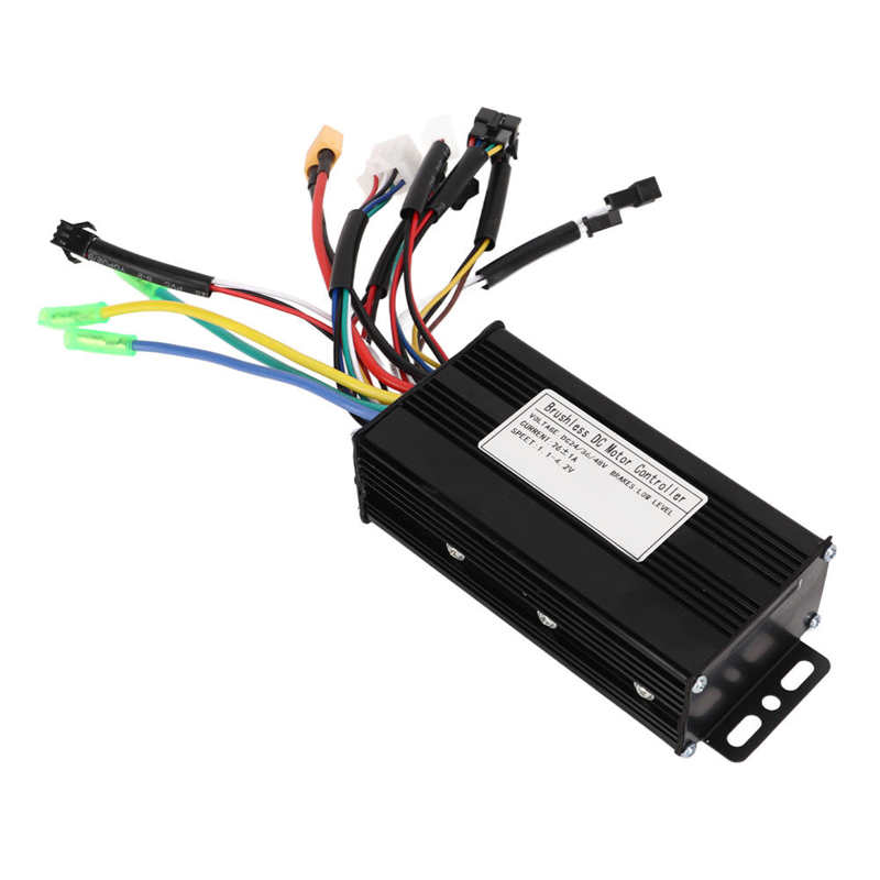 Elektrische Fiets Controller 24V 36V 48V 500W 750W Goede Warmte Dissipatie Sine Bike Controller Beschermend Voor Fiets