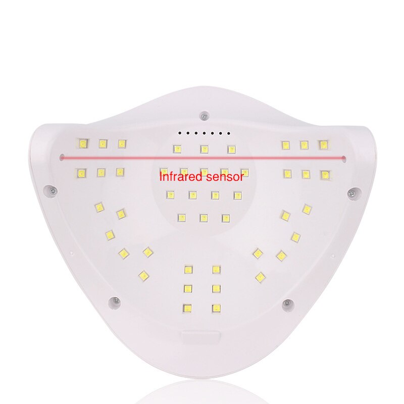 Nagel uv lampa gel polish torktumlare uv härdande ljus manikyr maskin hög effekt nagel led lampa
