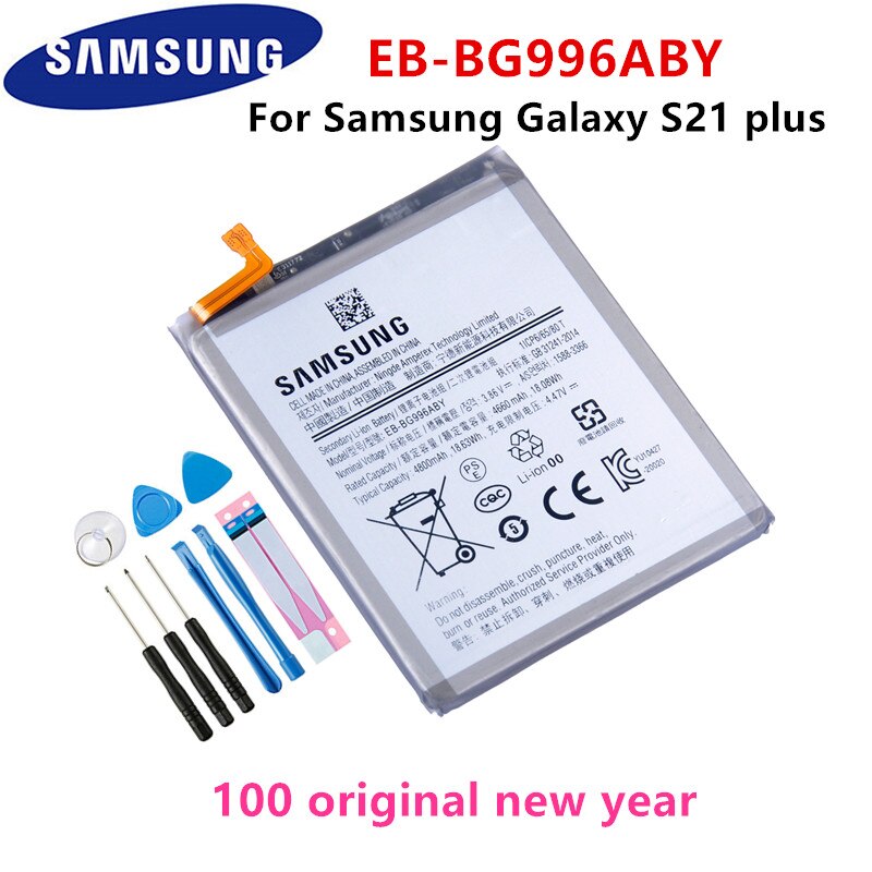 SAMSUNG original Battery For Samsung For Samsung Galaxy S21/S21 Ultra/S21Plus/S20 FE/A41/A51 5G/A70/Note 20/ Note 20 Ultra/A02S: EB-BG996ABY S21 Plus