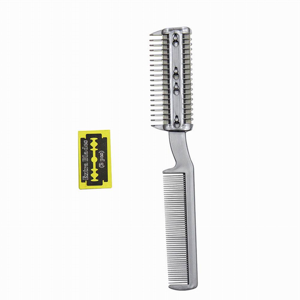 Kam Huisdier Dual-End Haar Trimmer Styler Haar Knippen Kam Kam Voor Trimmen Kat En Hond Haar Reiniging En zorg Met 2 Bladen