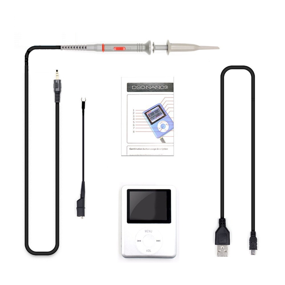 FNIRSI DSO168 digitale oszilloskop 20M bandbreite 100M probenahme Bewertung handheld Mini oszilloskop