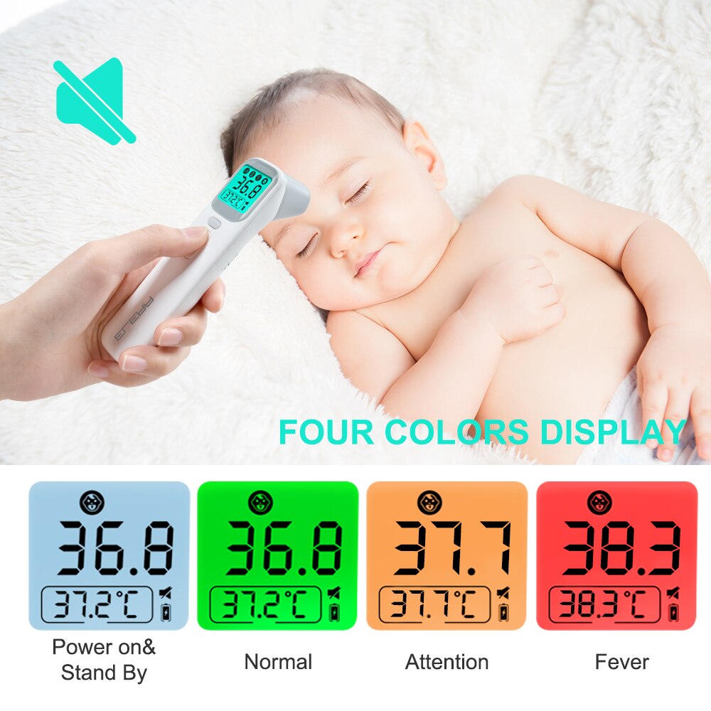 ELERA pas cher thermomètre infrarouge numérique compteur de température Instrument sans Contact IR adulte/bébé Termometro