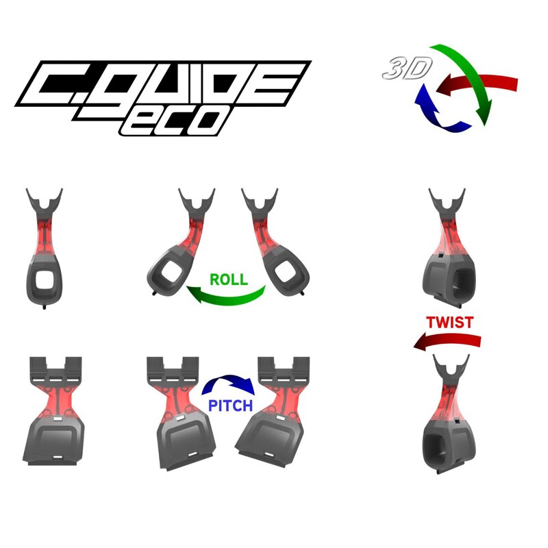 Bionicon c-guide eco guide de chaîne vtt vélo guide de chaîne de vélo chaîne de vélo capteur de chute 3D mouvement vélo chaîne Protecter