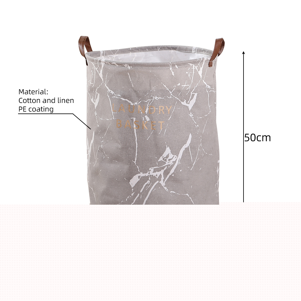 1pc Cotton And Linen Dust Collecting Bucket Hamper Washing Toy Dirty Clothes Storage Organizer Laundry Baskets Bin 35x45cm: D2 40x50cm
