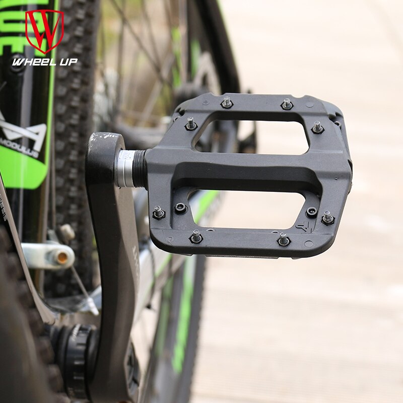 Pedales de bicicleta MTB Road Bike BMX pedales ultraligeros de fibra de nailon con 3 rodamientos, piezas de bicicleta profesionales con