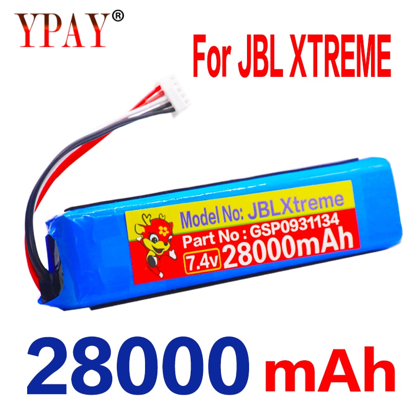 Hoge Capaciteit 28000Mah GSP0931134 Batterij Voor Jbl Xtreme Xtreme Speaker Batterijen