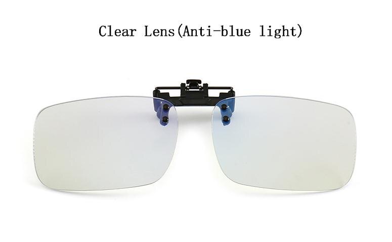 Gafas con Clip de rayos azul Unisex para miopía, lentes de visión nocturna, Juegos de ordenador, gafas de bloqueo de luz azul L3: 2