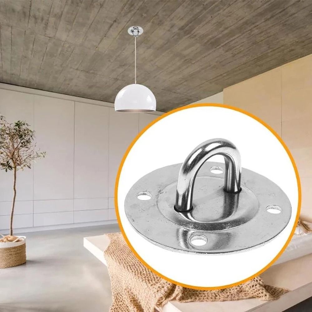 1Set Zware Schommelhaken Hangmat Muurbevestiging Ankerhaken Plafondhaak met 4 Schroeven Antenne Yoga Zandzak Schommel Gym Accessoires