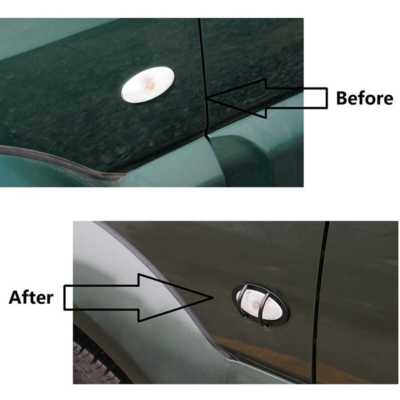 Side blinklys dæksel trim lampe beskyttelsesramme til suzuki jimny bil tilbehør