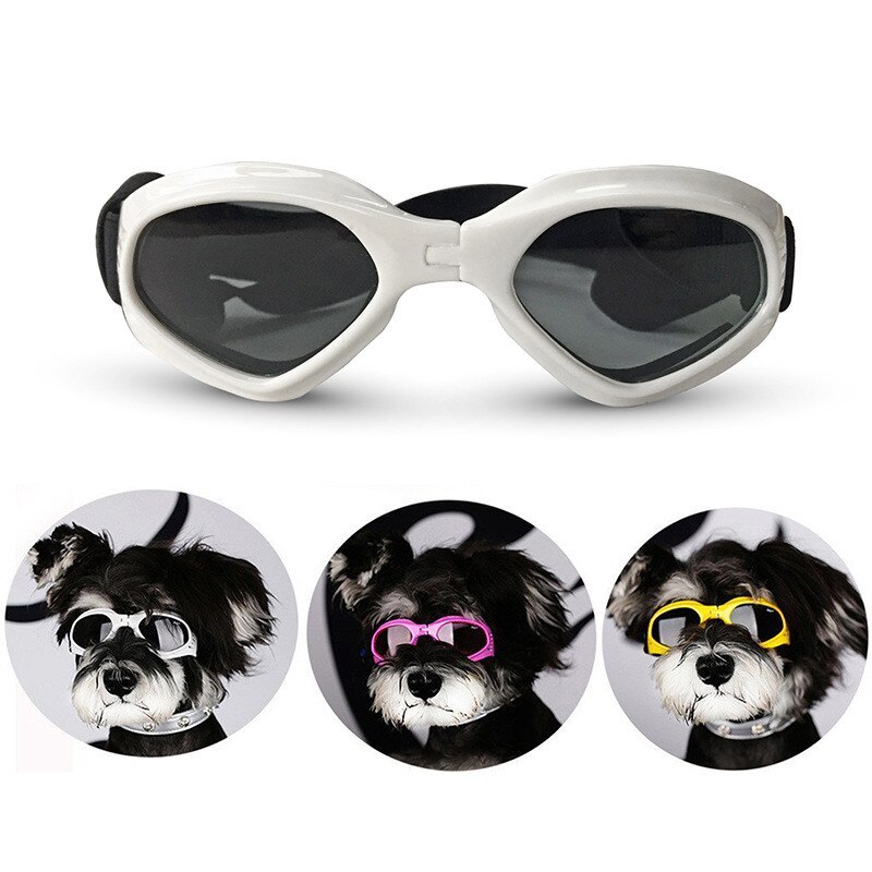 6 farben Nette Haustier Hund Sonnenbrille Sonnenbrille Haustier Katze Brille Auge Tragen Welpen Augenschutz Hundesalon Zubehör Pet dekoration