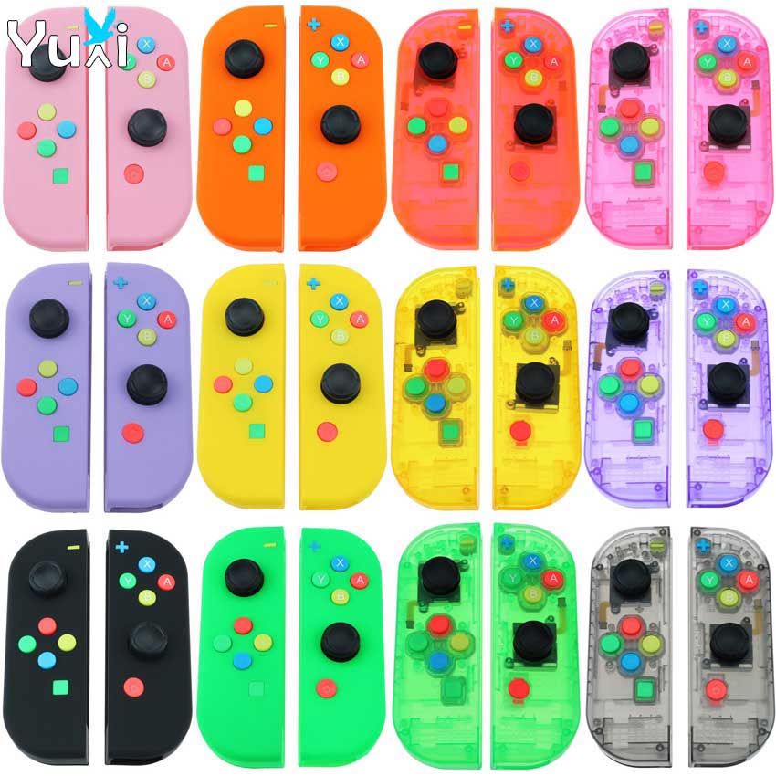 YuXi For Nintend Switch NS NX Joy Con Replacement Housing Shell Cover Case for Joy-Con Controller Housing Case