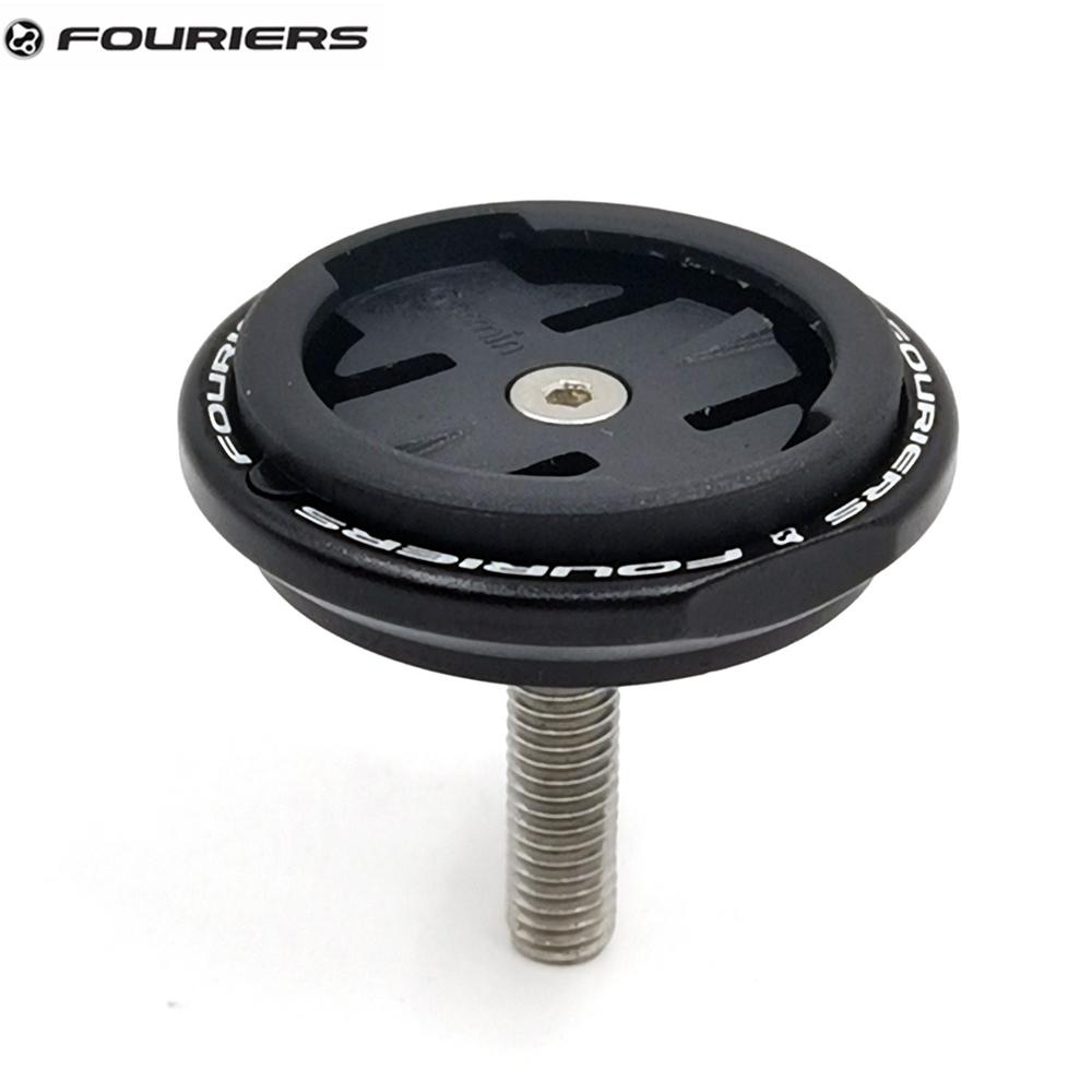 Fouriers Bike Fixed Stem Top Cap Headset Cover Computer Mount For G armin Wahoo MIO Bryton Giant