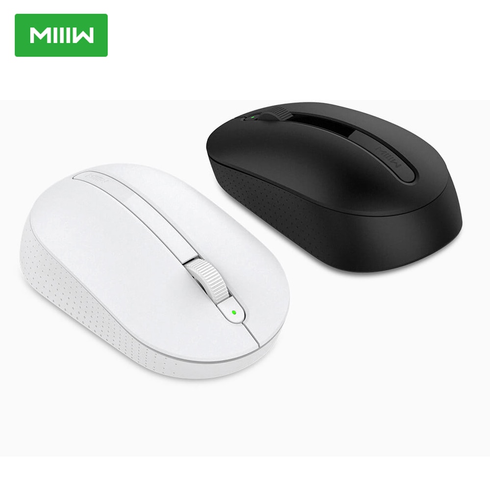 Miiiw draadloze kantoormuis, draagbare 1000 dpi optische usb-computermuis, 2.4 ghz-ontvanger, gamingmuis voor laptop, pc, kantoormuis