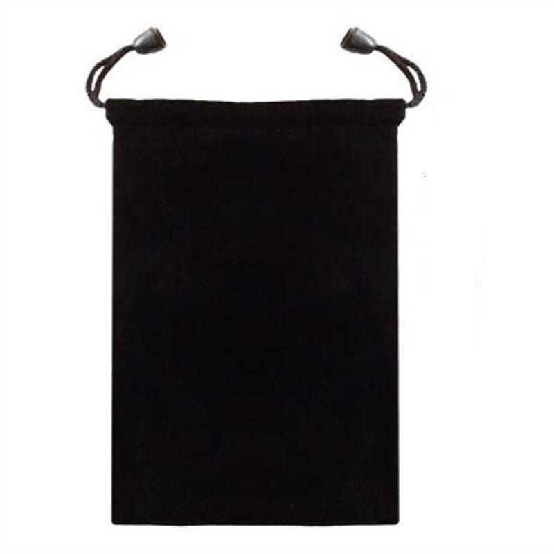2pcs Dice Bag Dedicated Dice Bag Black Flannel Bag Protection Bag Jewelry Drawstring Package Board Games