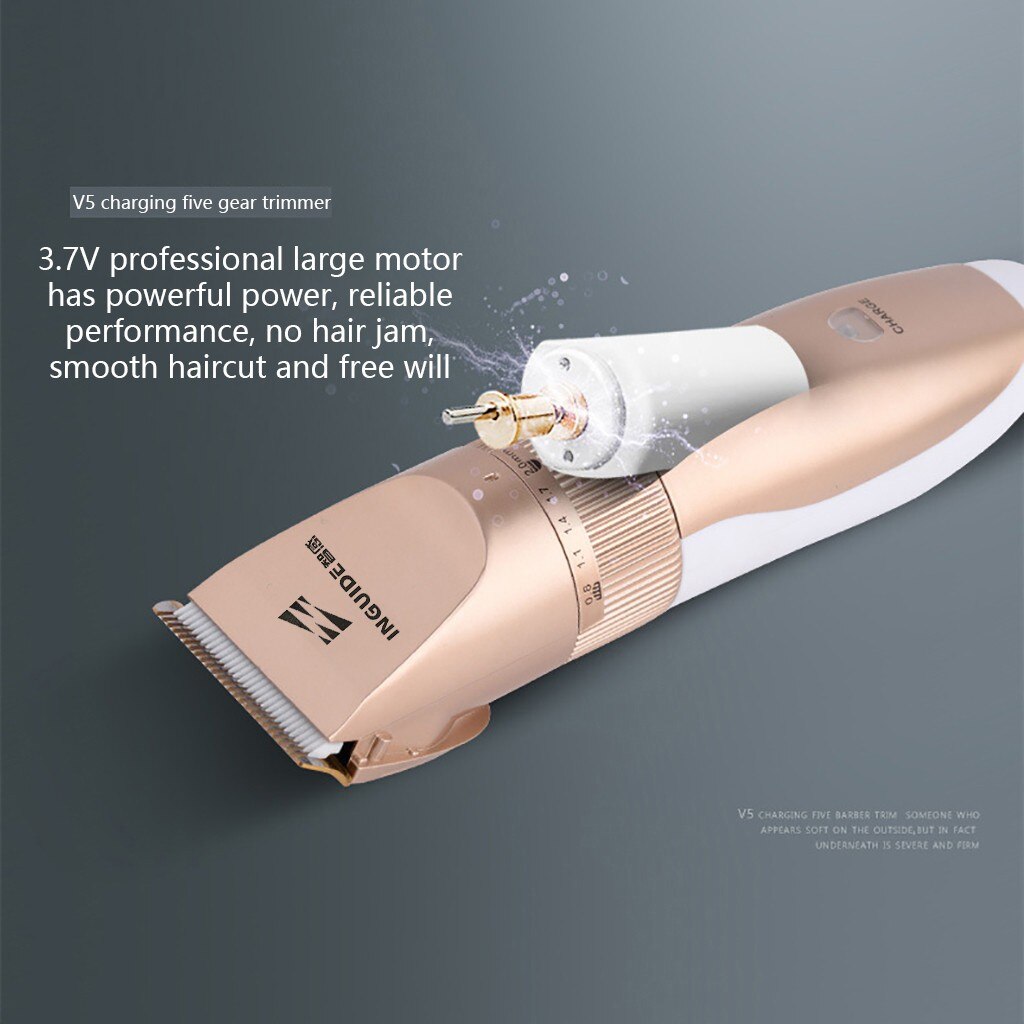 Kapper Tondeuse Professionele Tondeuse Voor Mannen Elektrische Tondeuse Thuis Volwassen Kids Haircut Aangedreven Modellering 2Ml