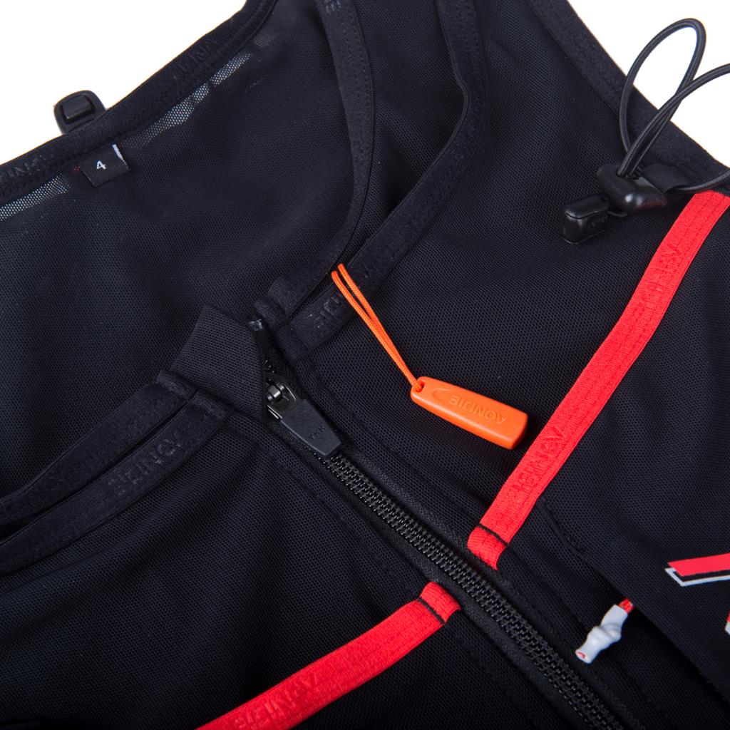 AONIJIE-Mochila deportiva de secado rápido, chaleco de hidratación con cremallera para senderismo, correr, Maratón, 10L