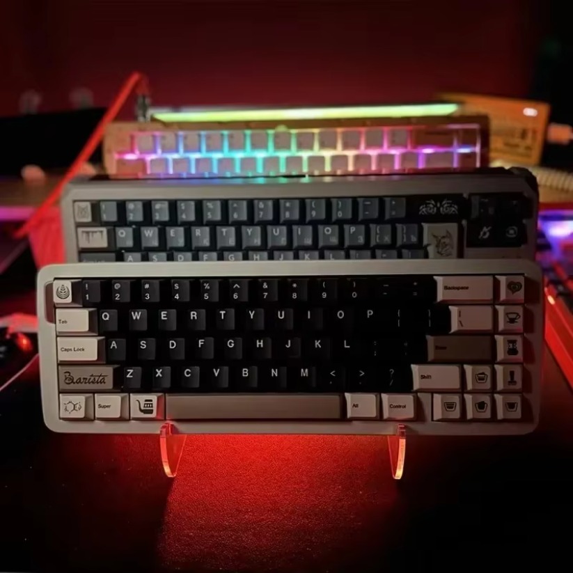 Laptop Stand Transparent Acrylic Keyboard Stand Holder Layer Rack Keyboard Tray for Macbook HP Computer Mechanical Game Keyboard