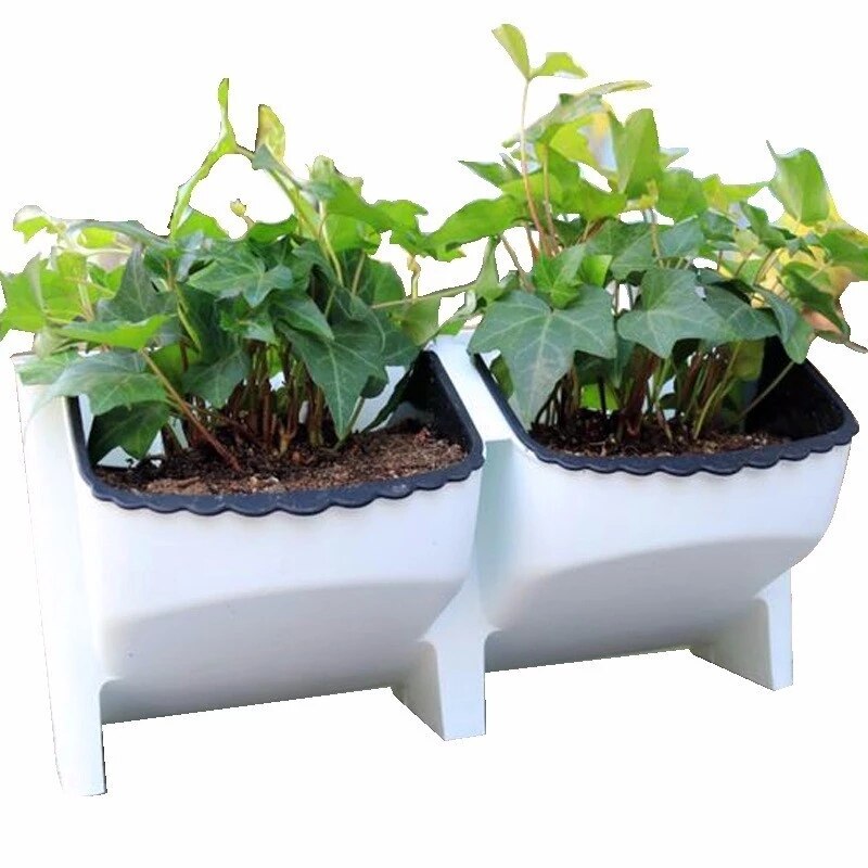 Wall Hanging Garden Planter Flower Pots Vertical Grow Vegetable Garden Room Wall Mount Hanging Box Planting Home Supplies