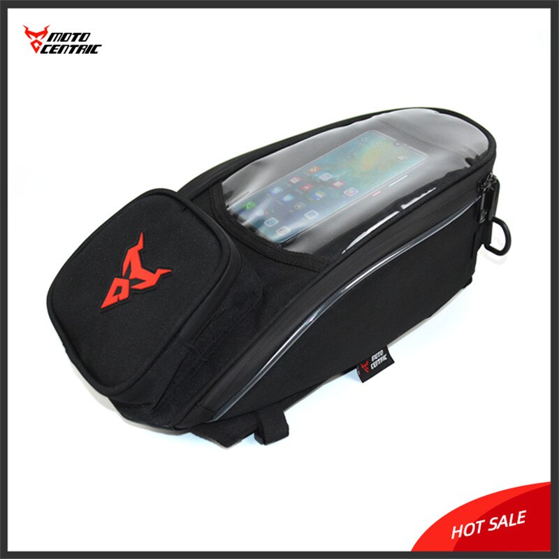Bolsa impermeable magnética motocéntrica para motocicleta, bolsa de tanque de combustible para motocicleta, mochila Universal para herramientas de motocicleta, portátil