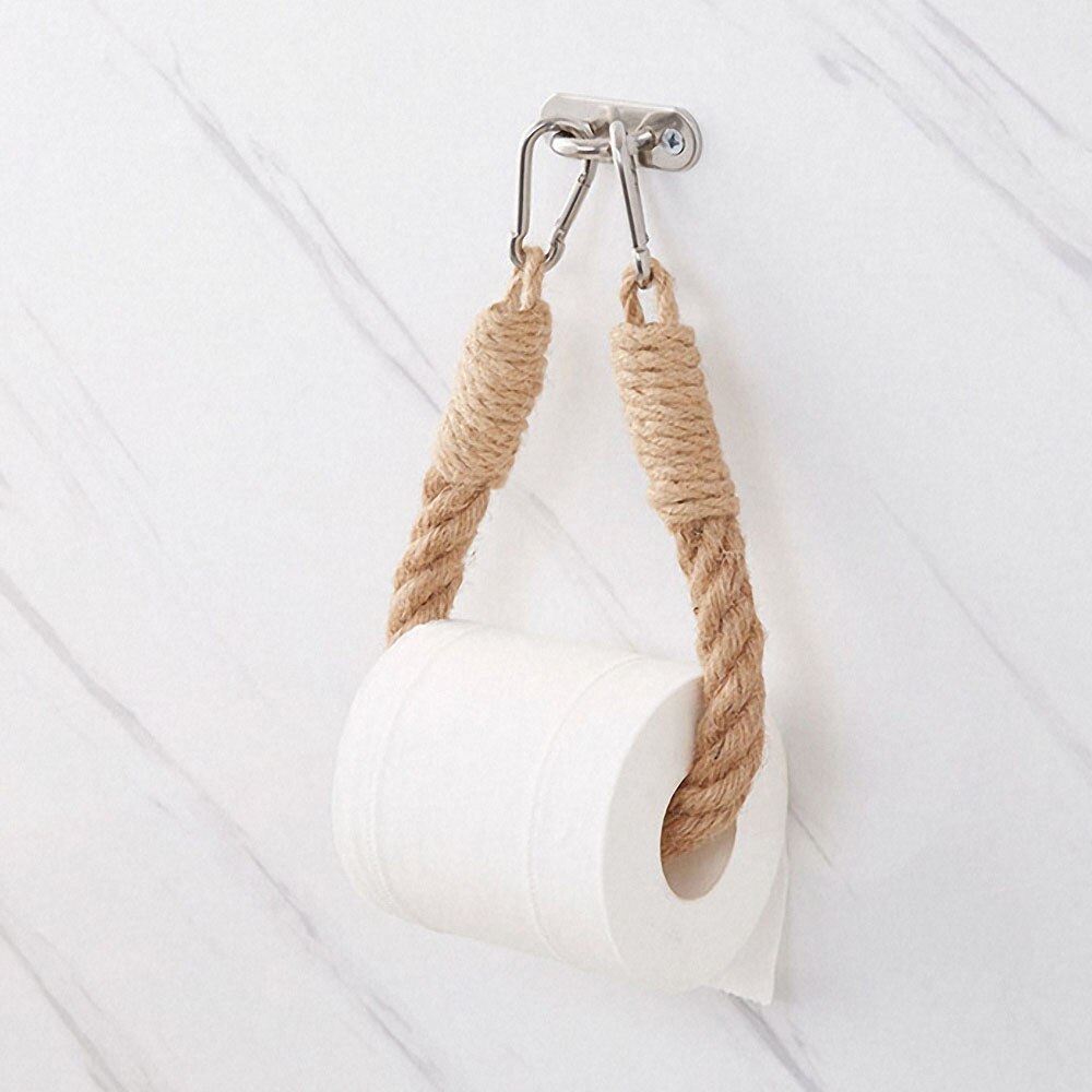 Support Rétro Pour Rouleau De Papier Toilette - Déco Salle De Bain Style Appareil Photo