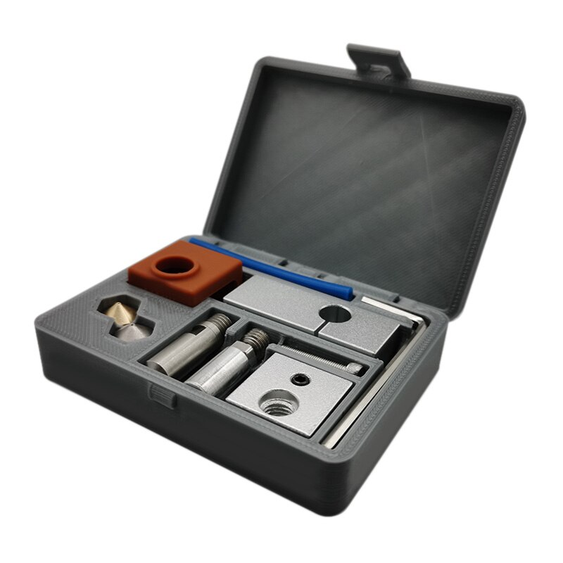 Imprimante 3D partie MK10 tout en métal Kit d'extrémité chaude avec refroidissement chaleur Blcok 0.4mm Nozzel pour créateur Pro/Wanhao I3/MakeBot: Default Title