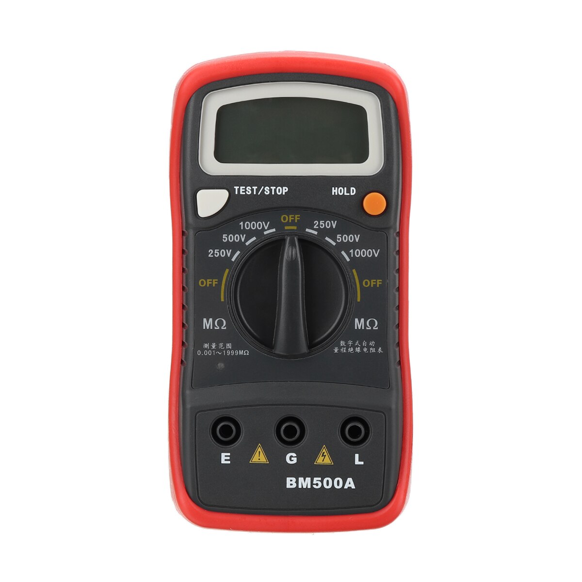 Resistance Tester BM500A 1000V Digital Insulation Meter Megohmmeter Megger Handheld Digital LCD Resistance Tester