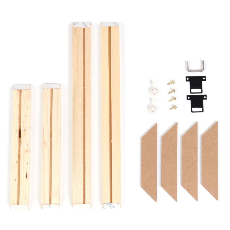 Natural Wood Frame For Canvas Painting Picture Factory Provide DIY Wall Photo Frame Poster Frame quadros de parede para sa: 20x30cm