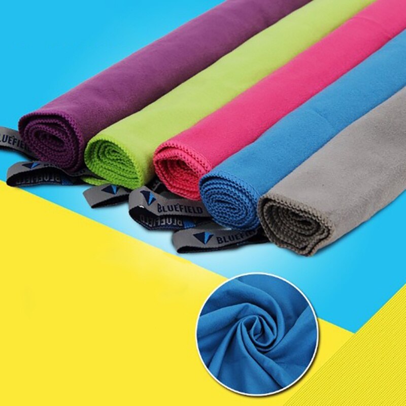Toalla de microfibra de secado rápido, Toalla de baño para acampar, toalla de viaje, toalla de playa de secado rápido