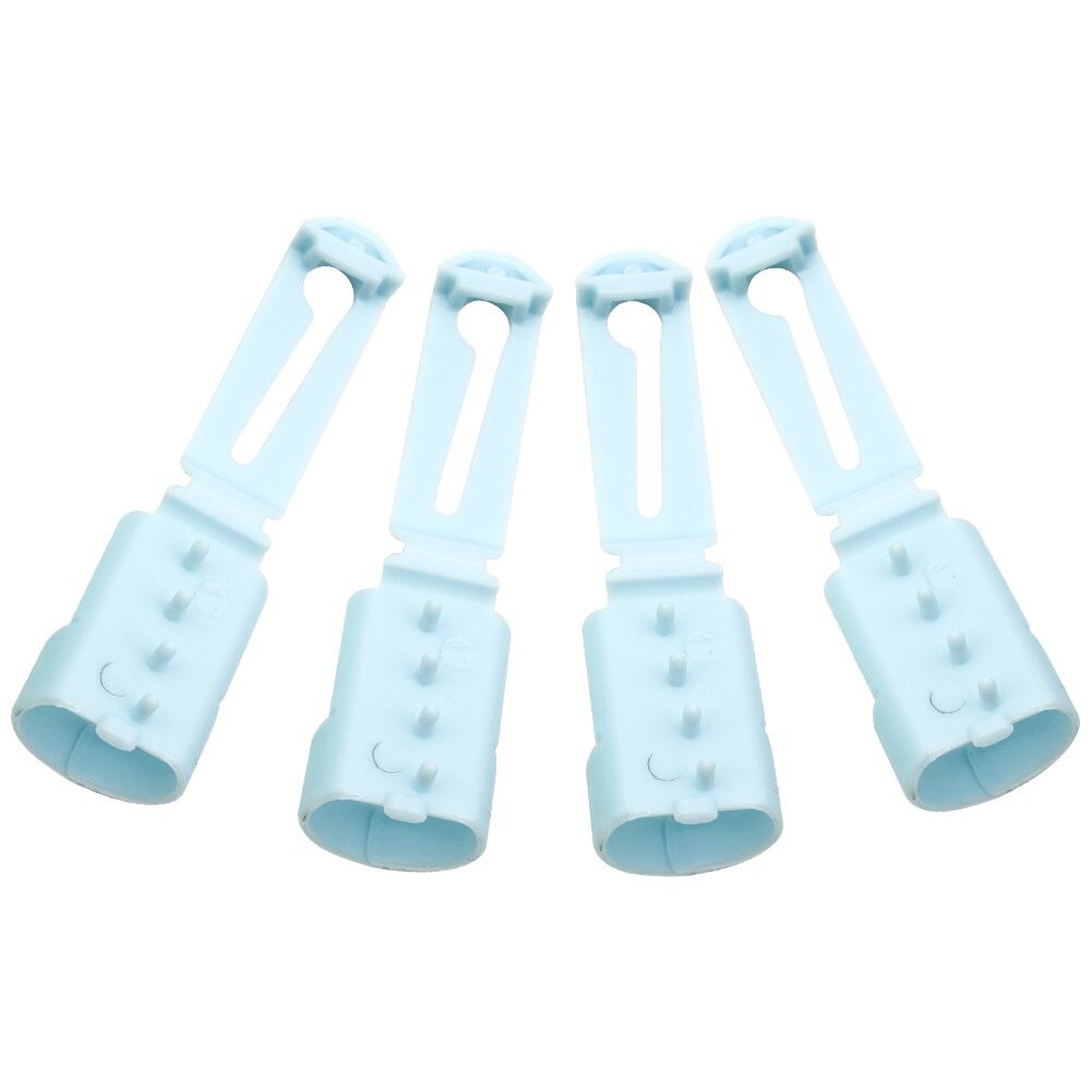 2 stk/sæt taskefremstilling skabelon broderi floss organizer naturlig træ kurv nederst korssting hul hæklet kurv base: 4 stk