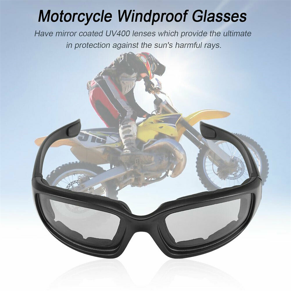 Winddichte motorbril UV-bescherming Heren Motorbril Rijbrillen Heren Oogbescherming Winddichte Moto-brilaccessoires