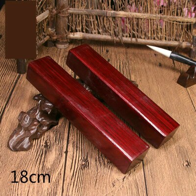 Paperweight Solid Wood Chinese Calligraphy Painting Special Paperweights Chinese High Grade Redwood Classical PaperWeights: 18cm