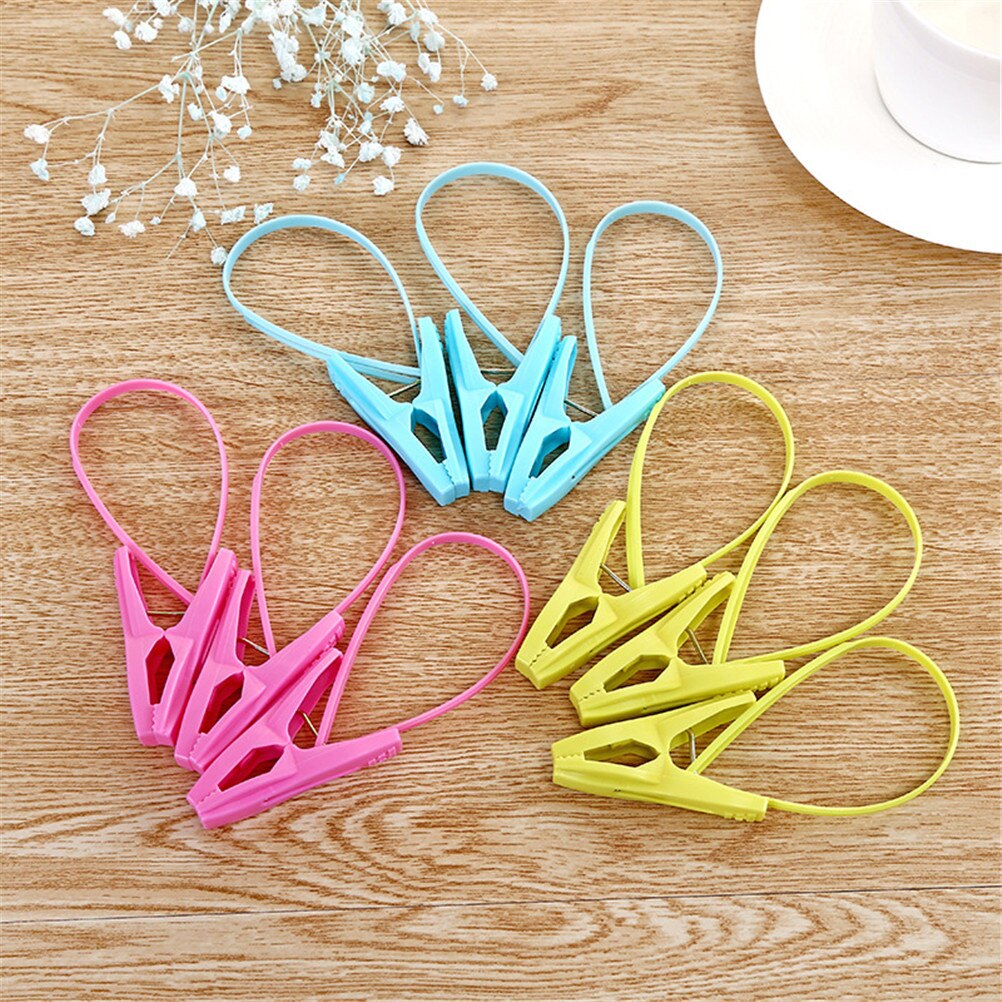 12pcs/lot Kitchen Tools Close Clip Sealer Clamp Food Bag Clips Household Food Storage Sealing Bag Clips Random