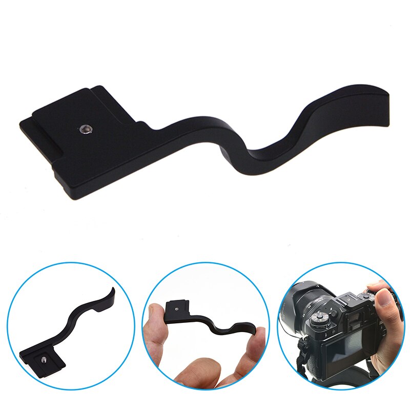 Poignée de pouce noir pour Sony A7 A7RII A7M2 A7SII A7R3 A7RIII A7M3 A9 GK99