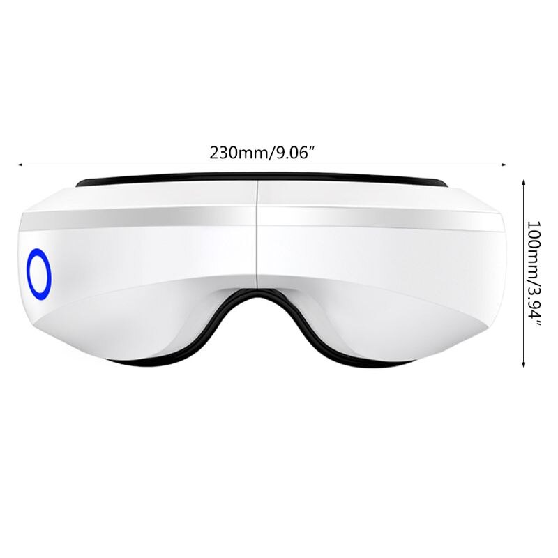 Electric Eye Massager Music Eye Care Device Wrinkle Fatigue Relieve Vibration Massage Compress Therapy Foldable Device