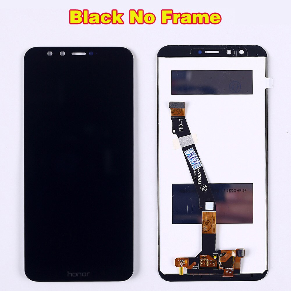 Huawei LCD Display Für Huawei Ehre 9 Lite 5,65 zoll Touch Screen Digitizer Montage Ehre 9 Jugend Rahmen Kostenlose Tools: Black without Frame