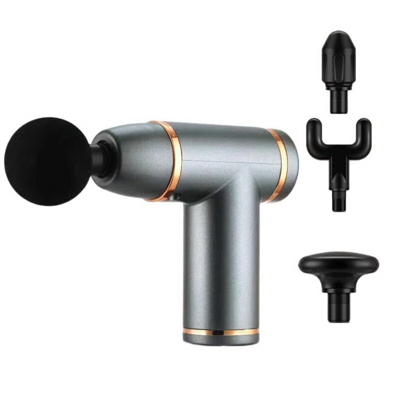 Massage Machine Deep Tissue Percussion Muscle Massager for Pain Relief Fascia Machine Electric Body Massager: Orange