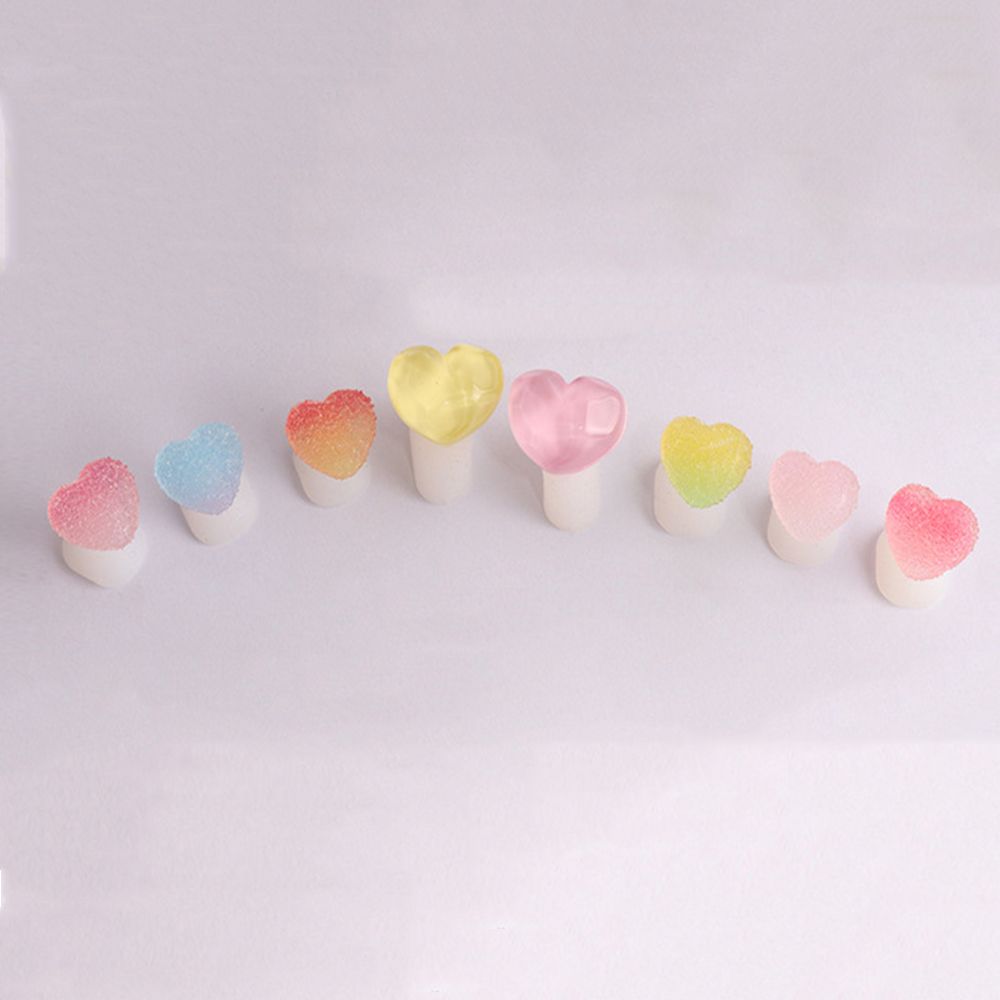 8pcs Fun Soft Silicone Toe Separators Candy Color Daisy Animals Foot Finger Divider Pedicure Nail Art Tools: 02