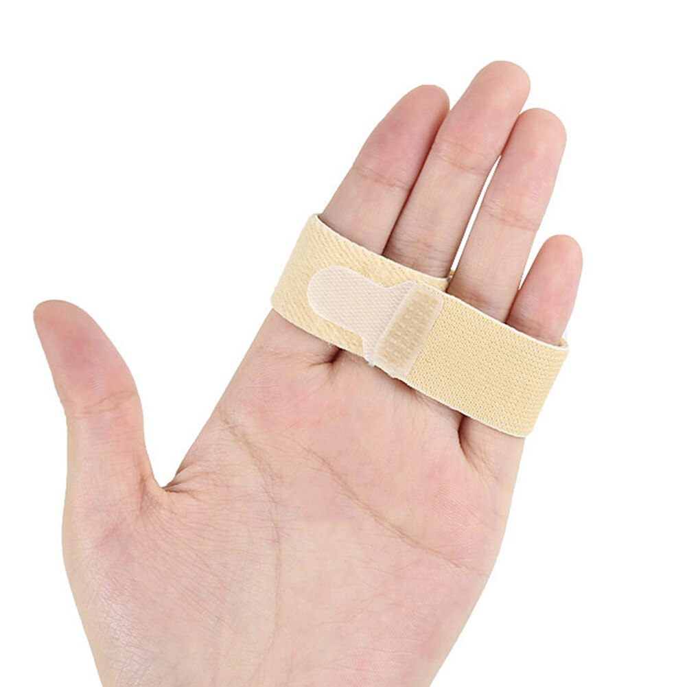 1PC Stoff Kappe Finger Haarglätter Hammer Zehe Hallux Valgus Korrektor Bandage Zehe Separator Schiene wickeln Fuß Bahre Pflege Werkzeug