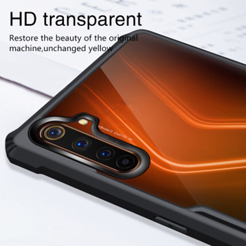 Obudowy odporne na wstrząsy dla Oppo Realme C11 6 Pro Case 6.6 cala przezroczysty ochronny Shell miękka tylna obudowa dla Realme 6i Coque Fundas