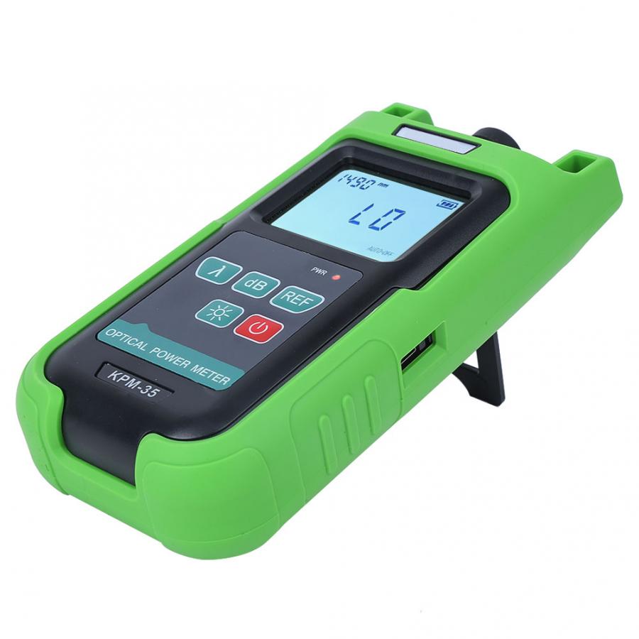 KPM-35 High Accuracy Optical Power Meter Measuring Instrument with 6 Wavelength -70dBm - +10dBm Electrical Measuring Tool