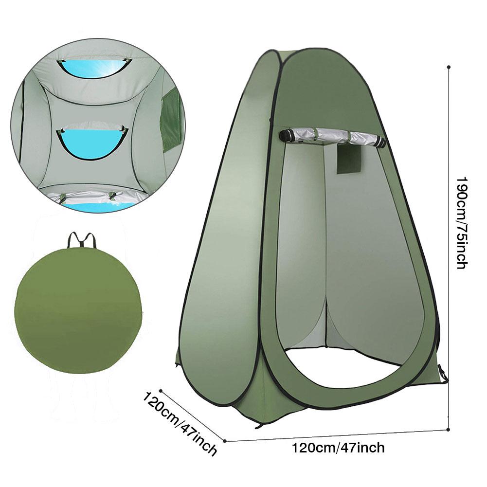 Tragbare Outdoor Camping Zelt Dusche Zelt Einfache Bad Abdeckung Ändern Umkleidekabine Zelt Mobile Toilette Angeln Fotografie Zelt